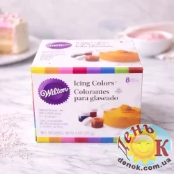 Набор гелевых красителей Wilton 8 шт Набор гелевых красителей Wilton 8 шт