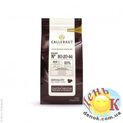 Черный шоколад экстра Callebaut 2,5 кг Черный шоколад экстра Callebaut 2,5 кг 80% с доставкой по Украине
