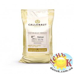 Белый шоколад Callebaut Velvet 10 кг Белый шоколад Callebaut Velvet 10 кг 33,1% с доставкой по Украине