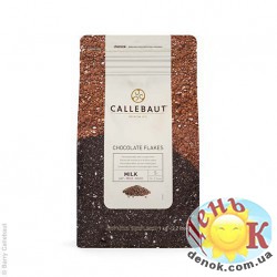 Декор из молочного шоколада Callebaut Flakes 1 кг Декор из молочного шоколада Callebaut Flakes 1 кг с доставкой по Украине