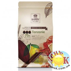 Темный шоколад 75% с фруктовым вкусом Cacao-Barry Темный шоколад 75% с фруктовым вкусом Cacao-Barry с доставкой по Украине